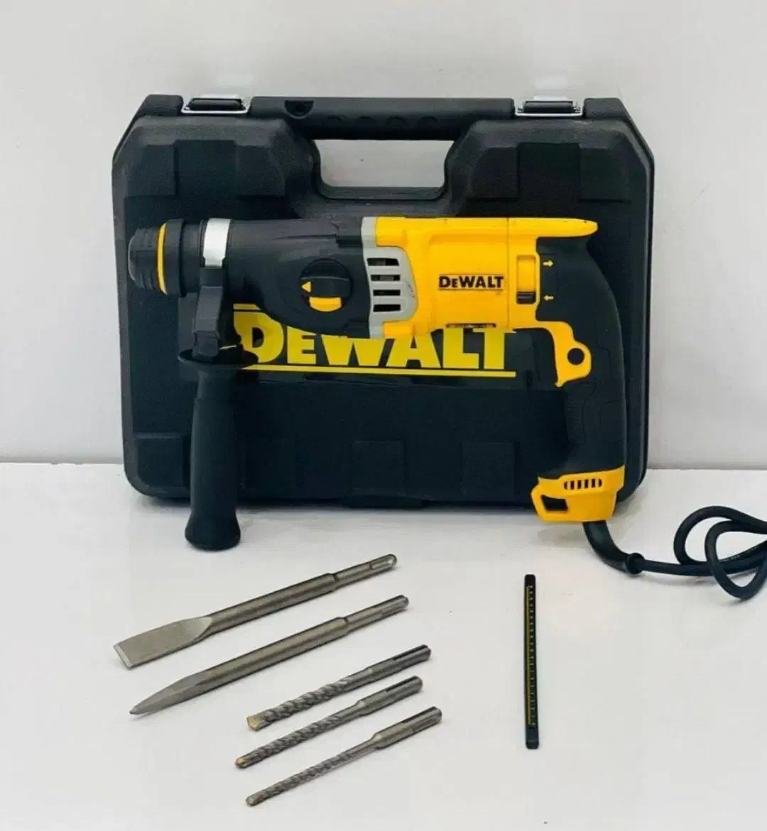 دریل بتن کن تخریب 3کاره دیوالت آکبند 3.5کیلو آکبند|ابزارآلات|قدس, شهرقدس|دیوار