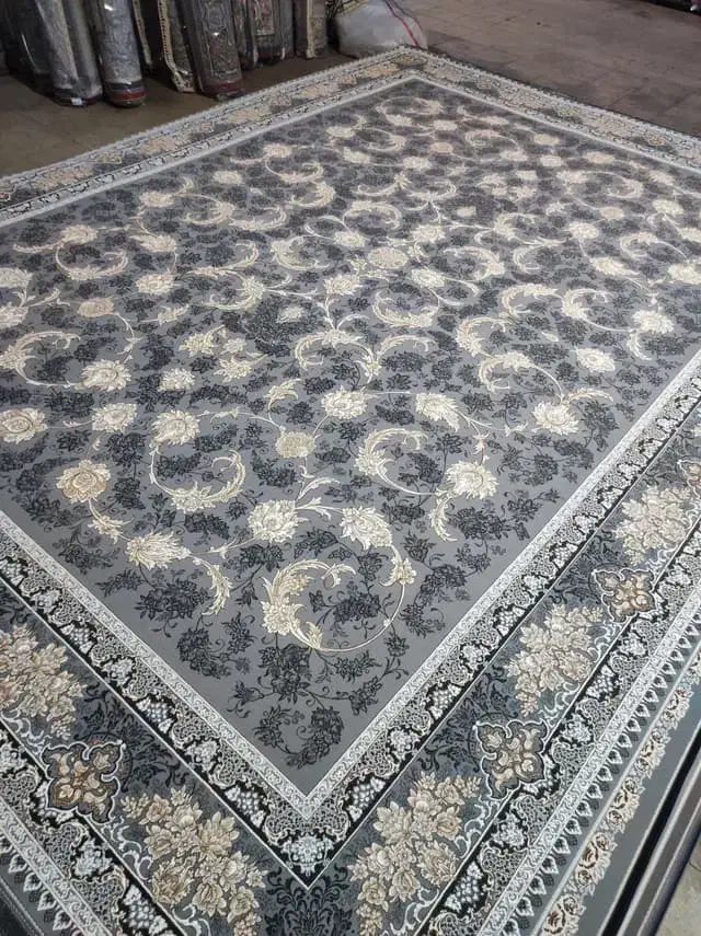 فرش ۹متر/ طرح جدید/ تمام نخ/ باکیفیت/۱۲۰۰|فرش|لالجین, |دیوار