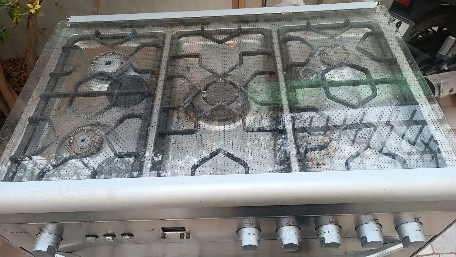 گاز فر اسنوا پنج شعله|اجاق گاز و لوازم برقی پختوپز|میبد, |دیوار