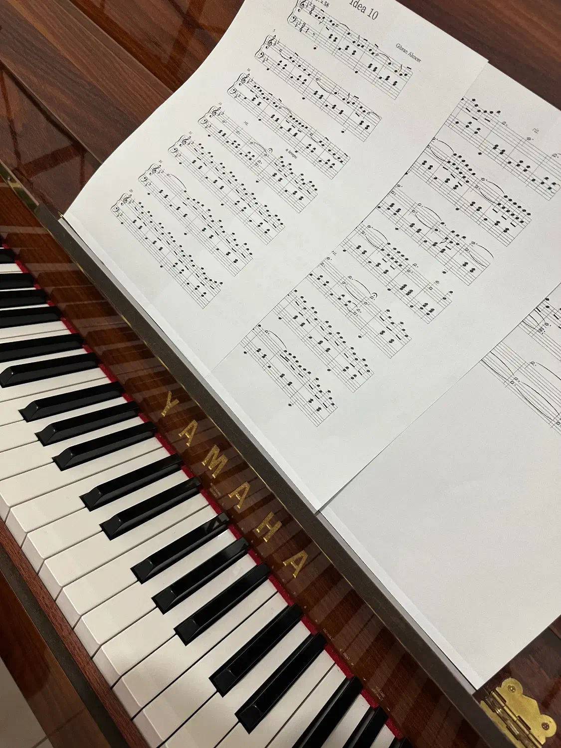 پیانو طرح آکوستیک p48|پیانو، کیبورد، آکاردئون|مشهد, بهاران|دیوار