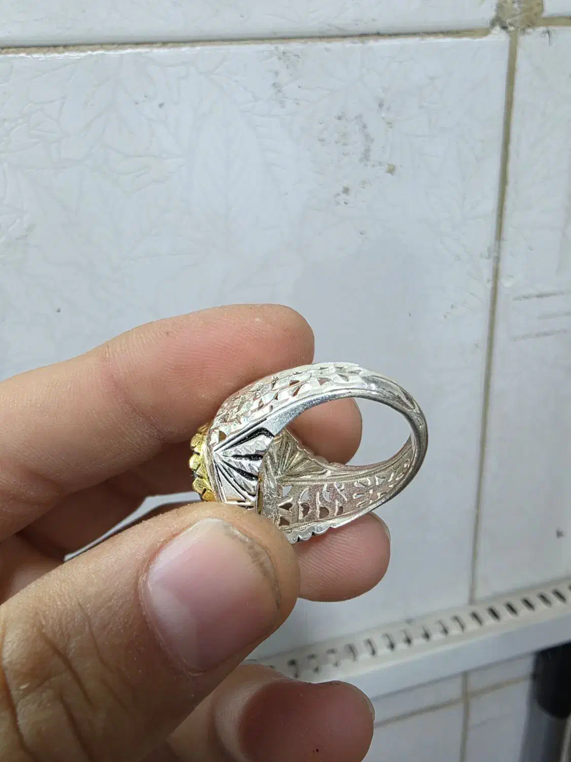 انگشتر موزونایت|جواهرات|یزد, |دیوار