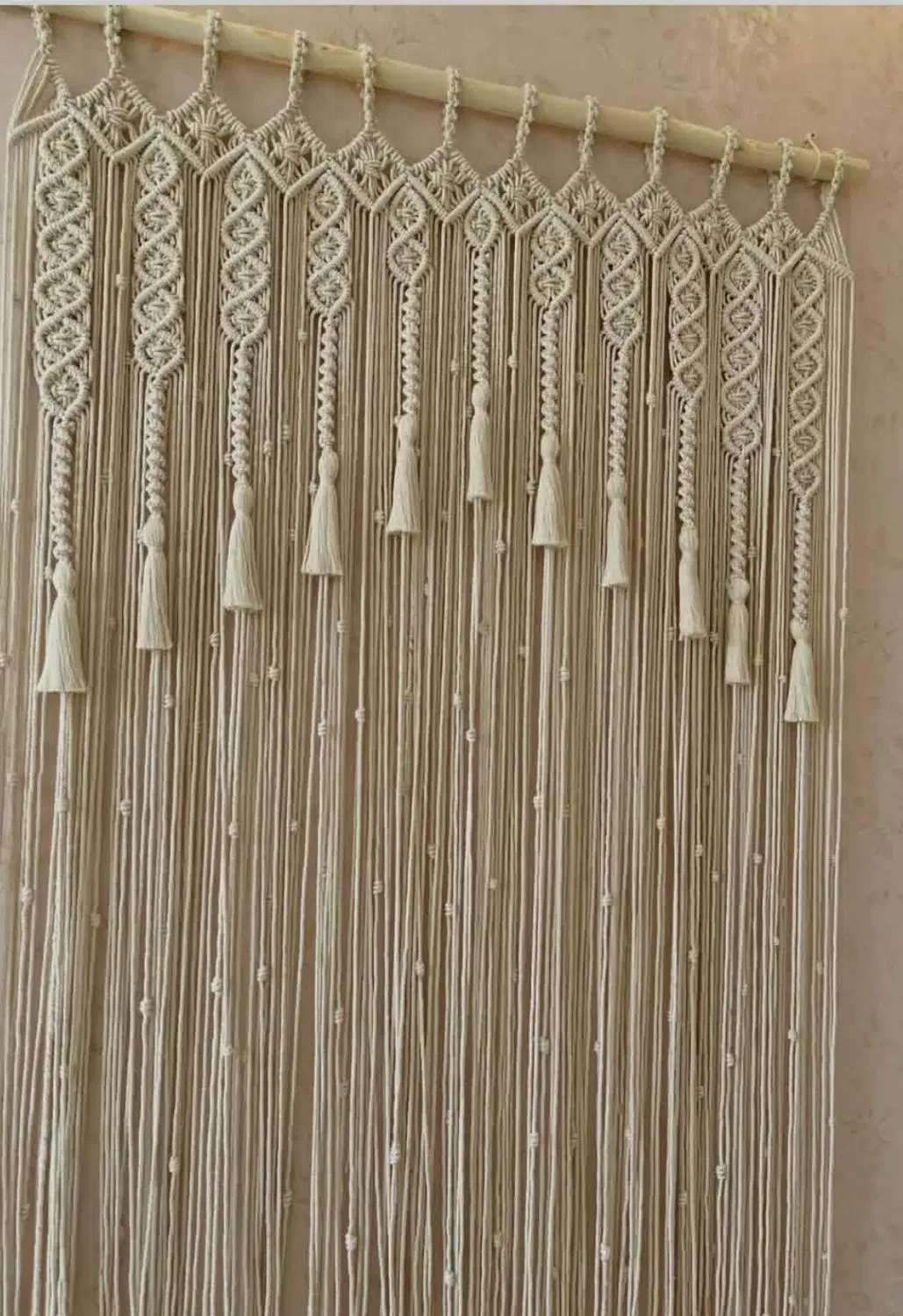 مکرومه بافی|پرده، رانر، رومیزی|تهران, زعفرانیه|دیوار