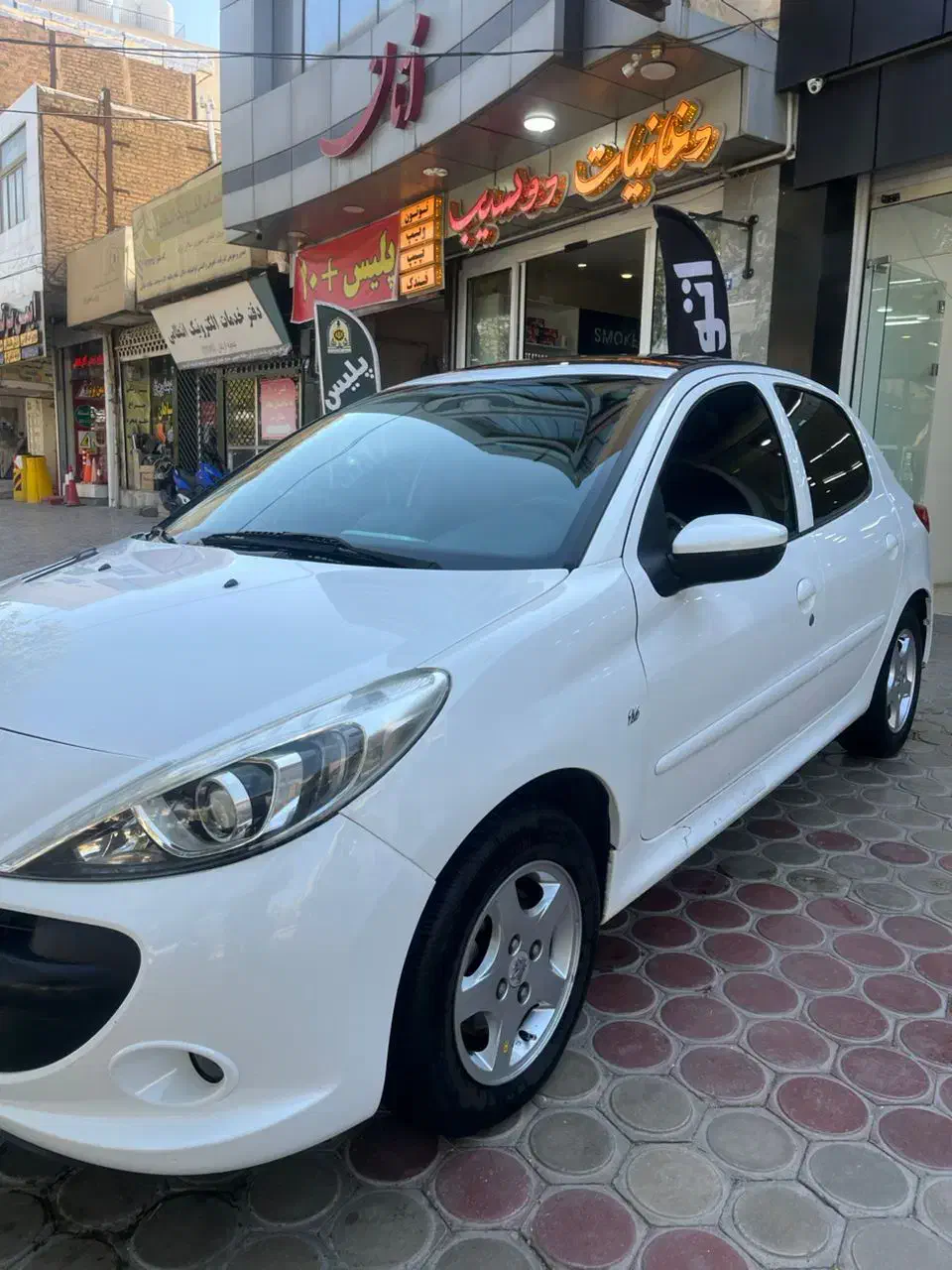 ۲۰۷پانا دنده ای سفید مدل99|خودرو سواری و وانت|اصفهان, فرح آباد|دیوار