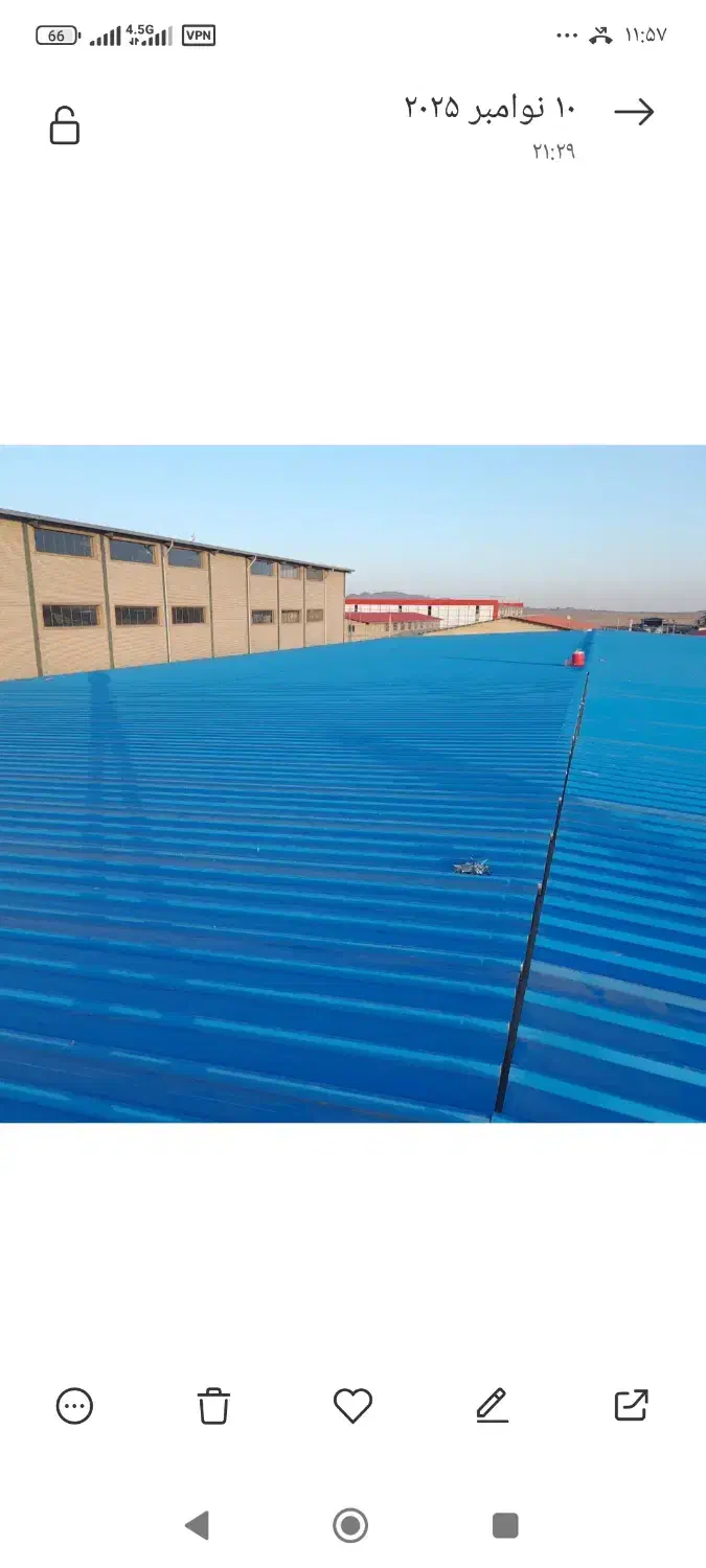 مجری تخصصی شیروانی و سقف سوله و خرپا|خدمات پیشه و مهارت|تهران, میدان میوه و تره‌بار مرکزی|دیوار