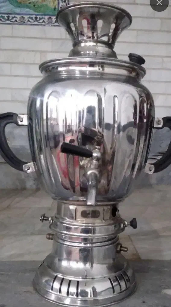 سماور گازی ۶ لیترجنس ۱۰ سال قبل|سماور، چای‌ساز، قهوه‌ساز|زاهدان, |دیوار