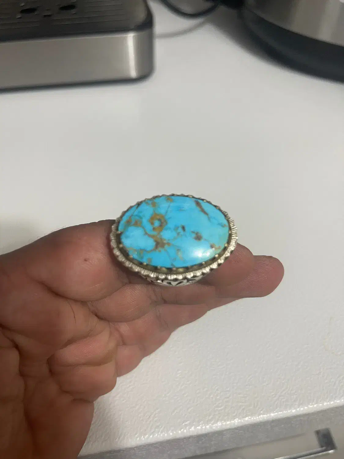 فروش انگشتر کهنه ورنجیر و پلاک سنگین|جواهرات|ایلام, |دیوار