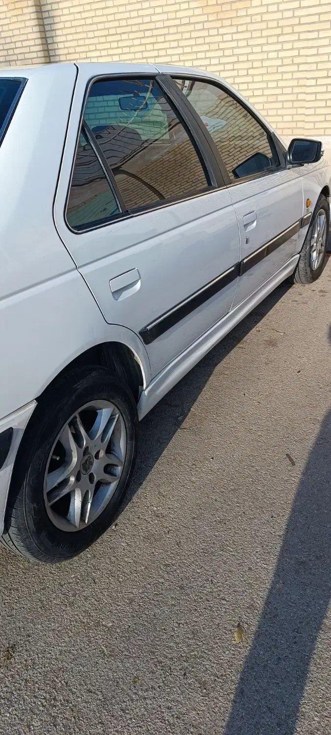 پژو پارس برنگ سفید بدون رنگ|خودرو سواری و وانت|اردبیل, |دیوار