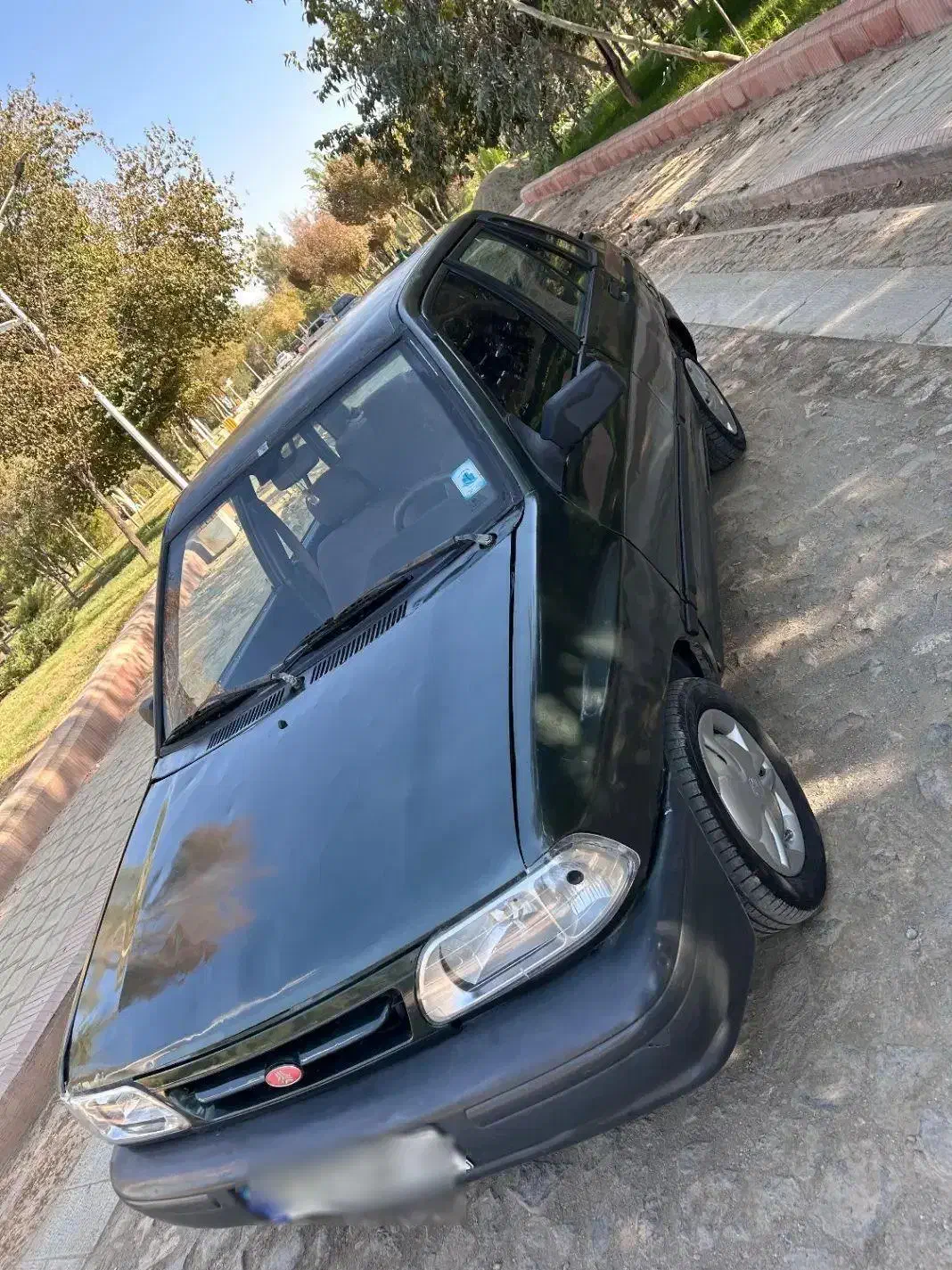 پراید مدل ۸۳|خودرو سواری و وانت|اصفهان, تخت فولاد|دیوار