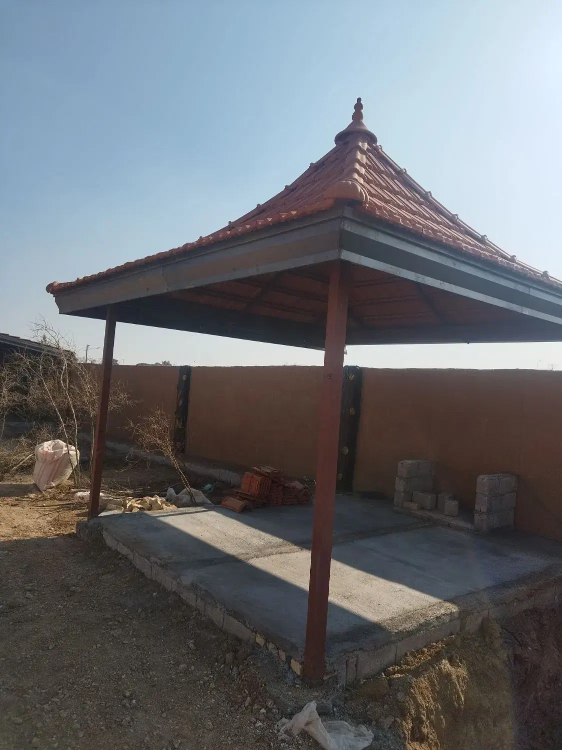 ساخت آلاچیق وسازه های فلزی|خدمات پیشه و مهارت|نجفآباد, حومه نجف آباد|دیوار