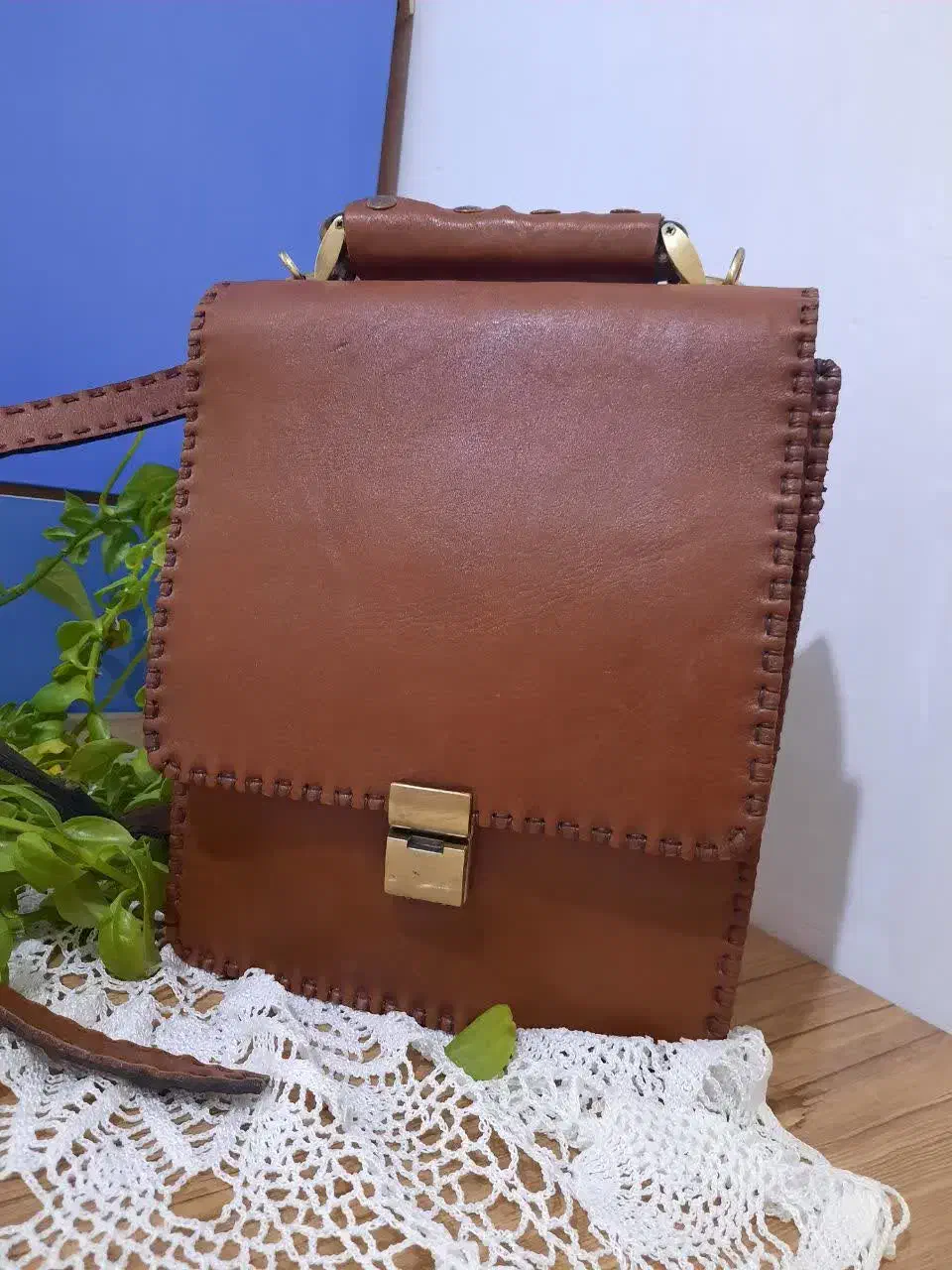 کیف چرم دانشجویی|کیف، کفش، کمربند|دلیجان, |دیوار