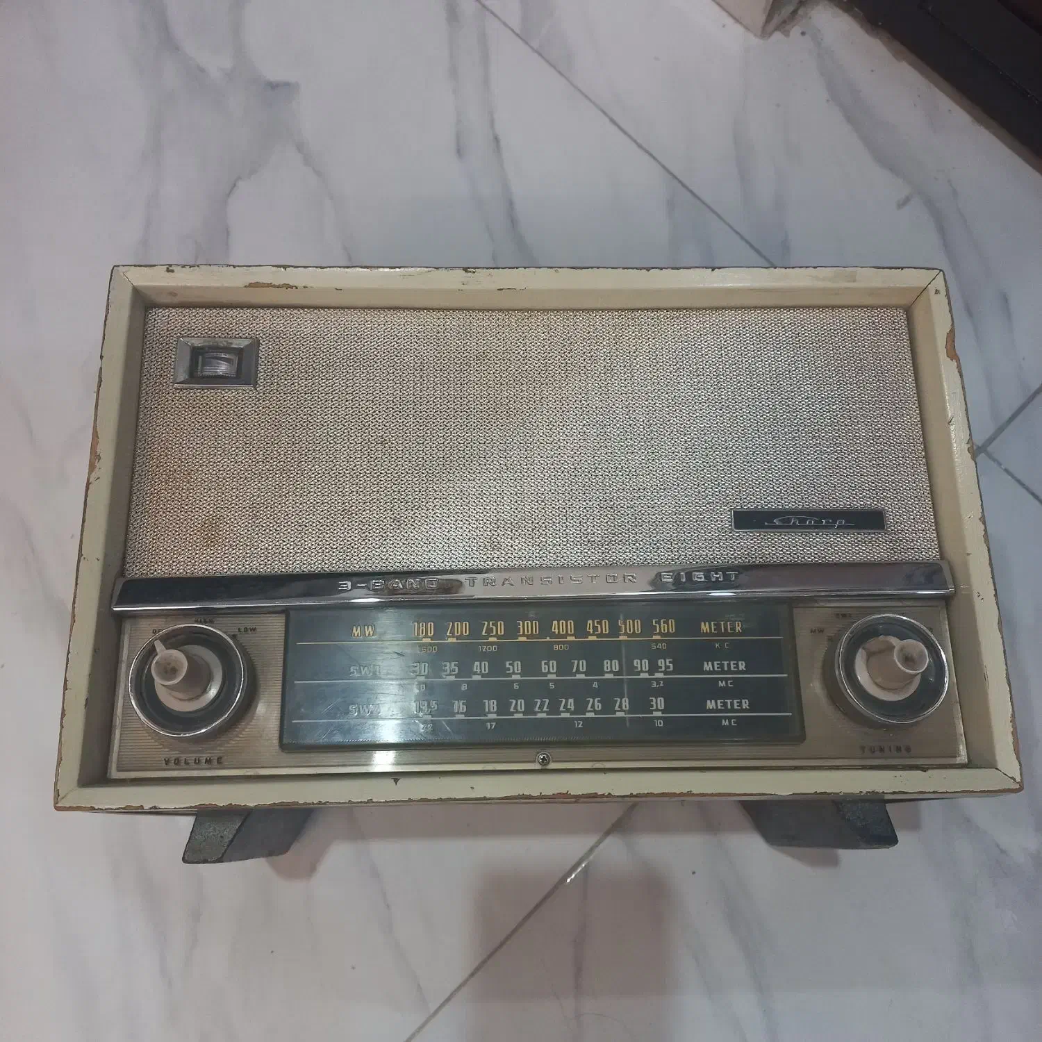 رادیو چوبی قدیمی و کلکسیونی|کلکسیون اشیاء عتیقه|تهران, منیریه|دیوار