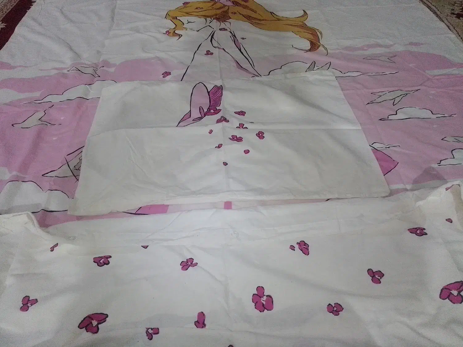 روبالشی روتختی (کاور لحاف یا پتو )دخترانه ترک|سرویس روتختی|شاهرود, |دیوار