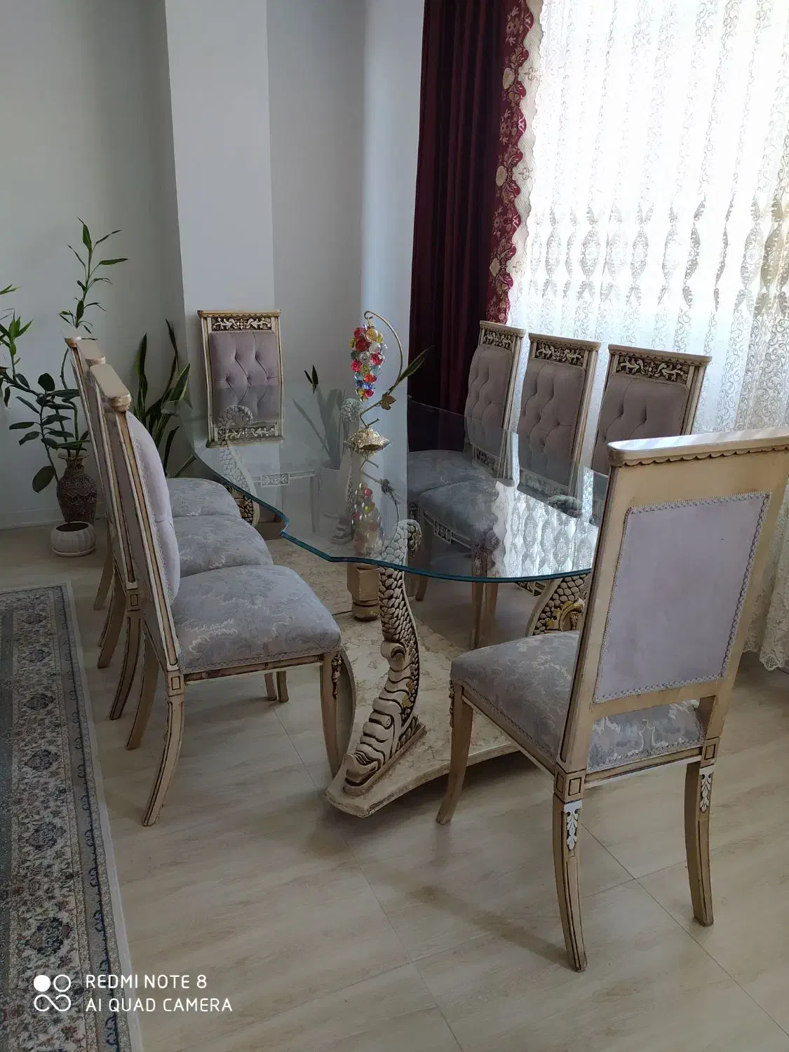 مبل استیل ،غذاخوری 8نفره|میز و صندلی غذاخوری|شهریار, شهریار|دیوار