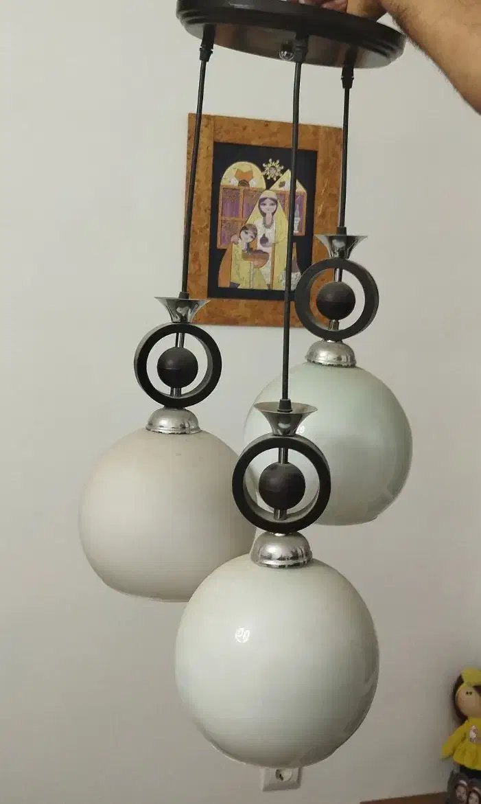 دو عددلوستر اتاق خواب|لوستر و چراغ آویز|اراک, |دیوار