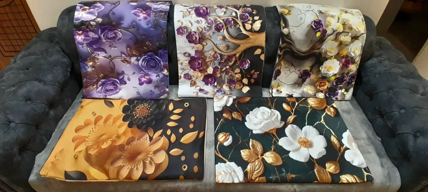 روبالشی سه بعدی|رختخواب، بالش، پتو|یزد, |دیوار