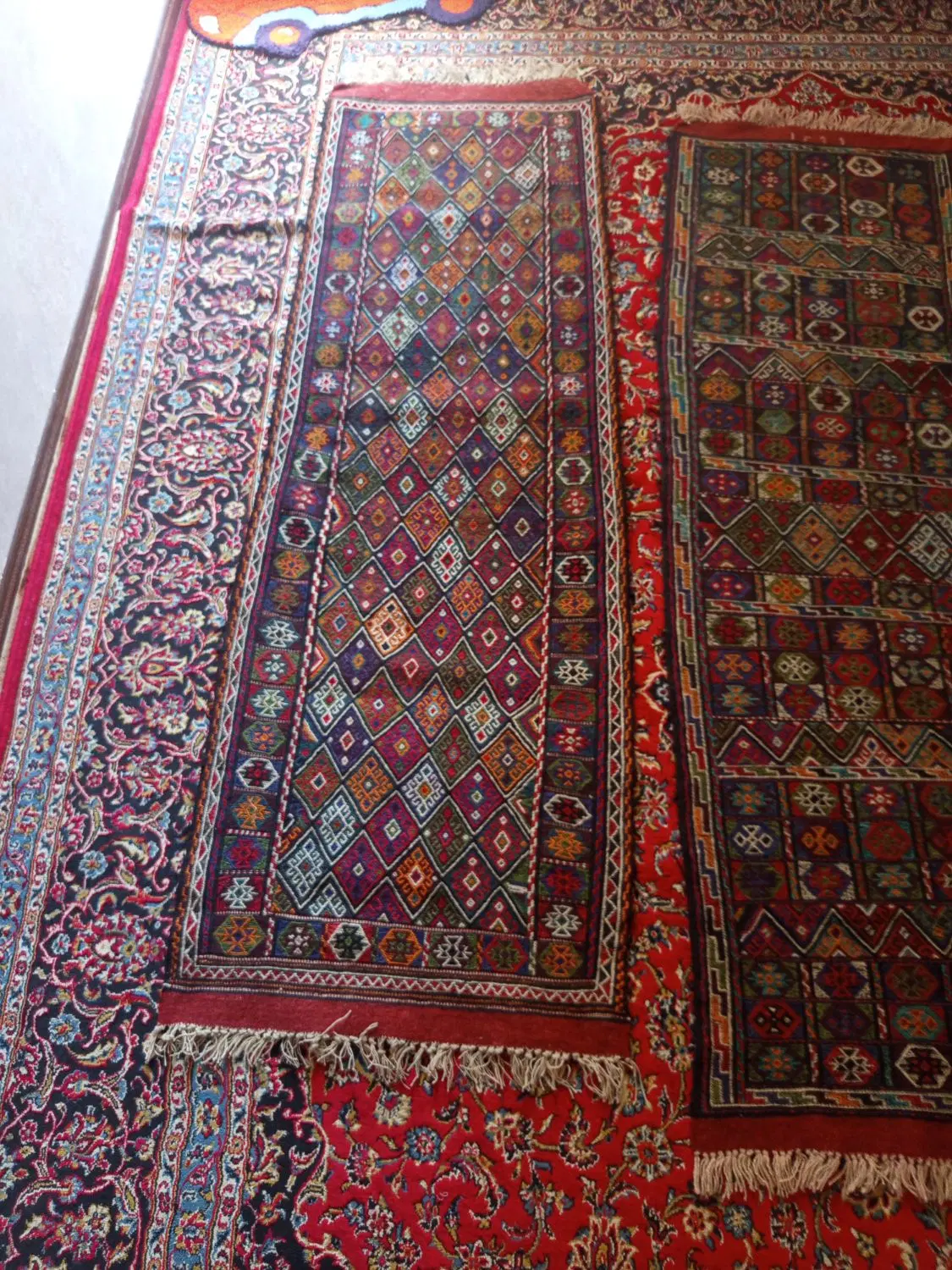 گلیم|گلیم، جاجیم، گبه|شیروان (خراسان), |دیوار