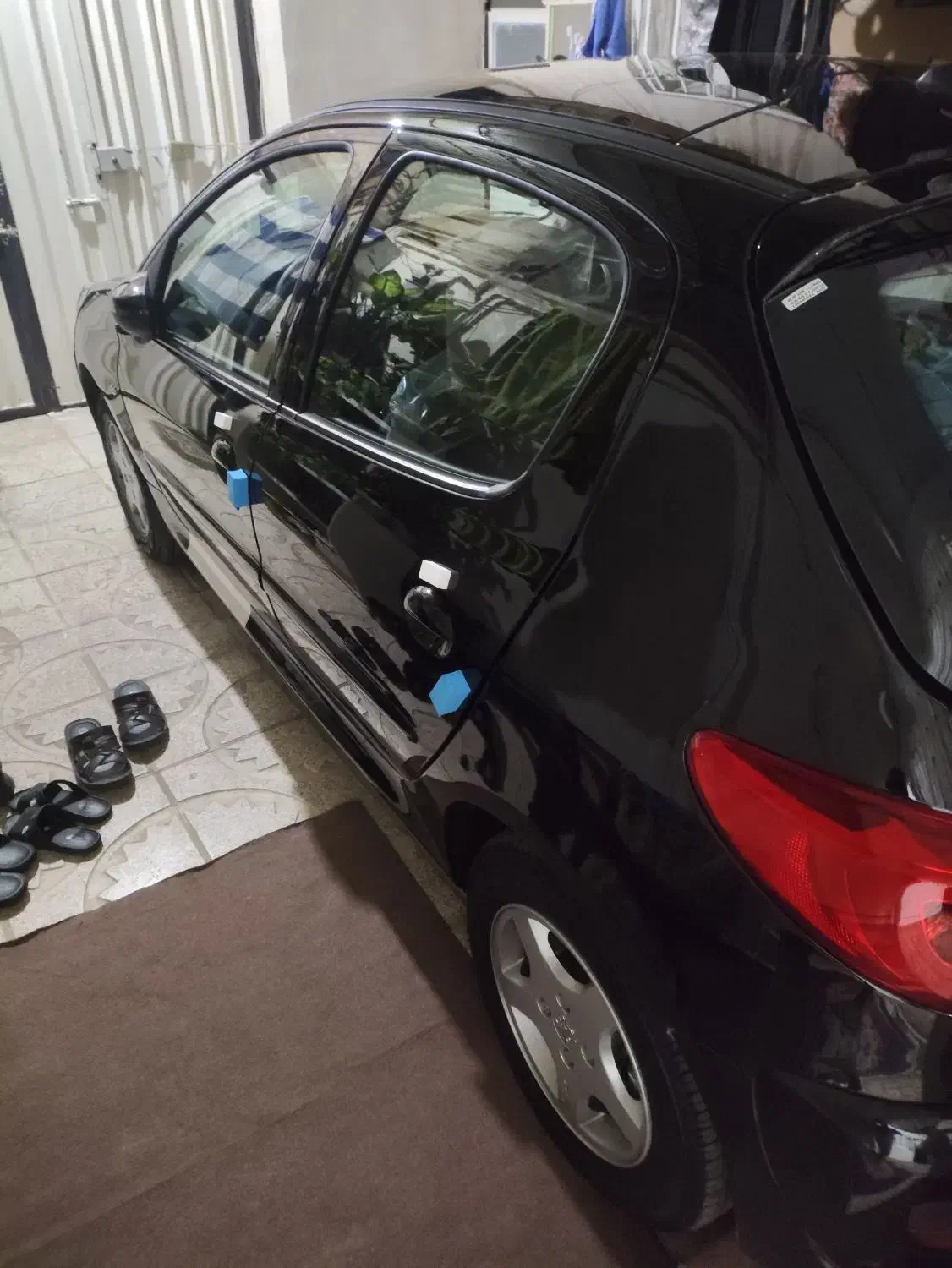 207 صفر مشکی آبنوس|خودرو سواری و وانت|محمدیه-قزوین, |دیوار