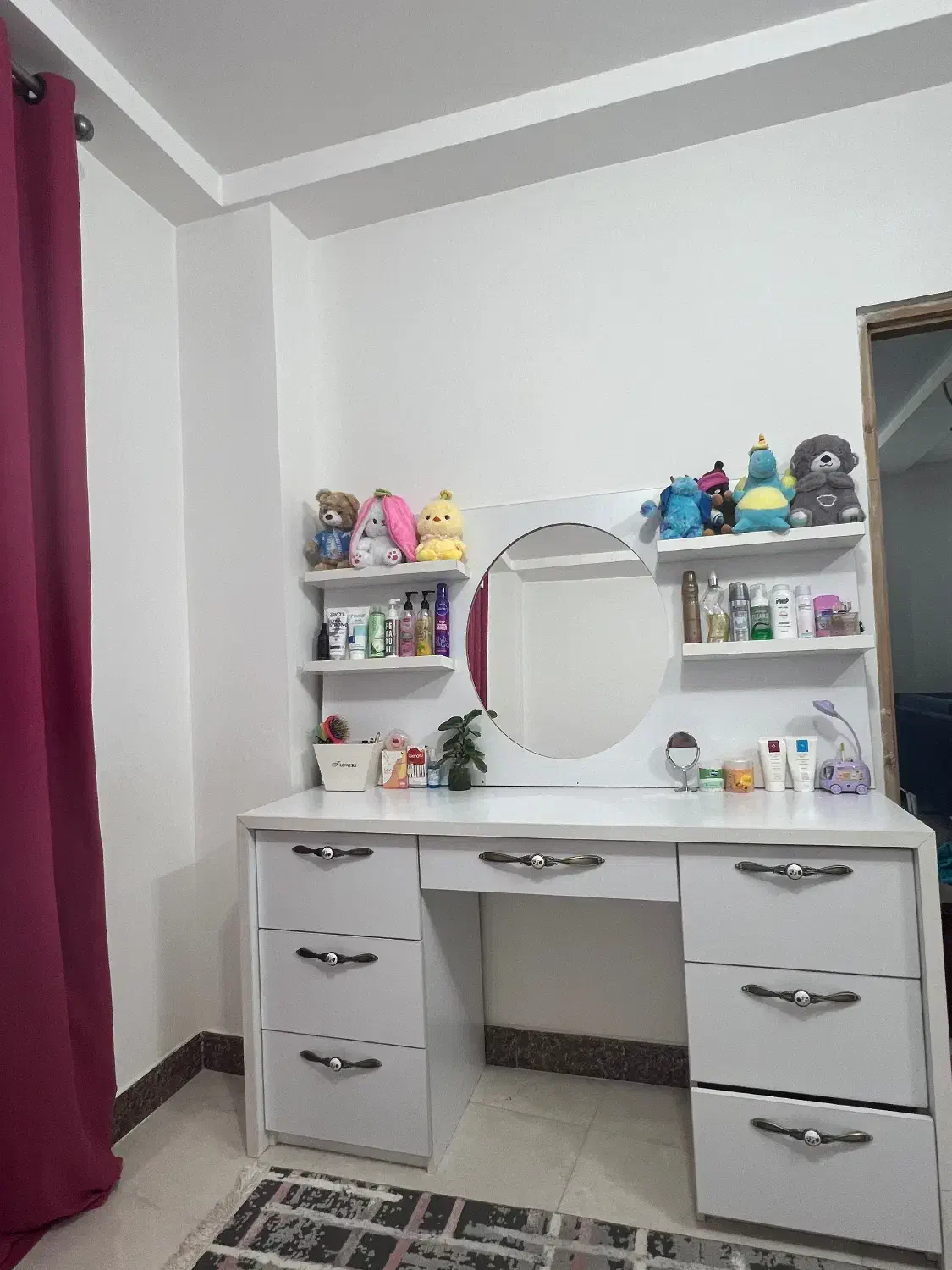 فروش میز آرایش|تخت و سرویس خواب|آمل, |دیوار