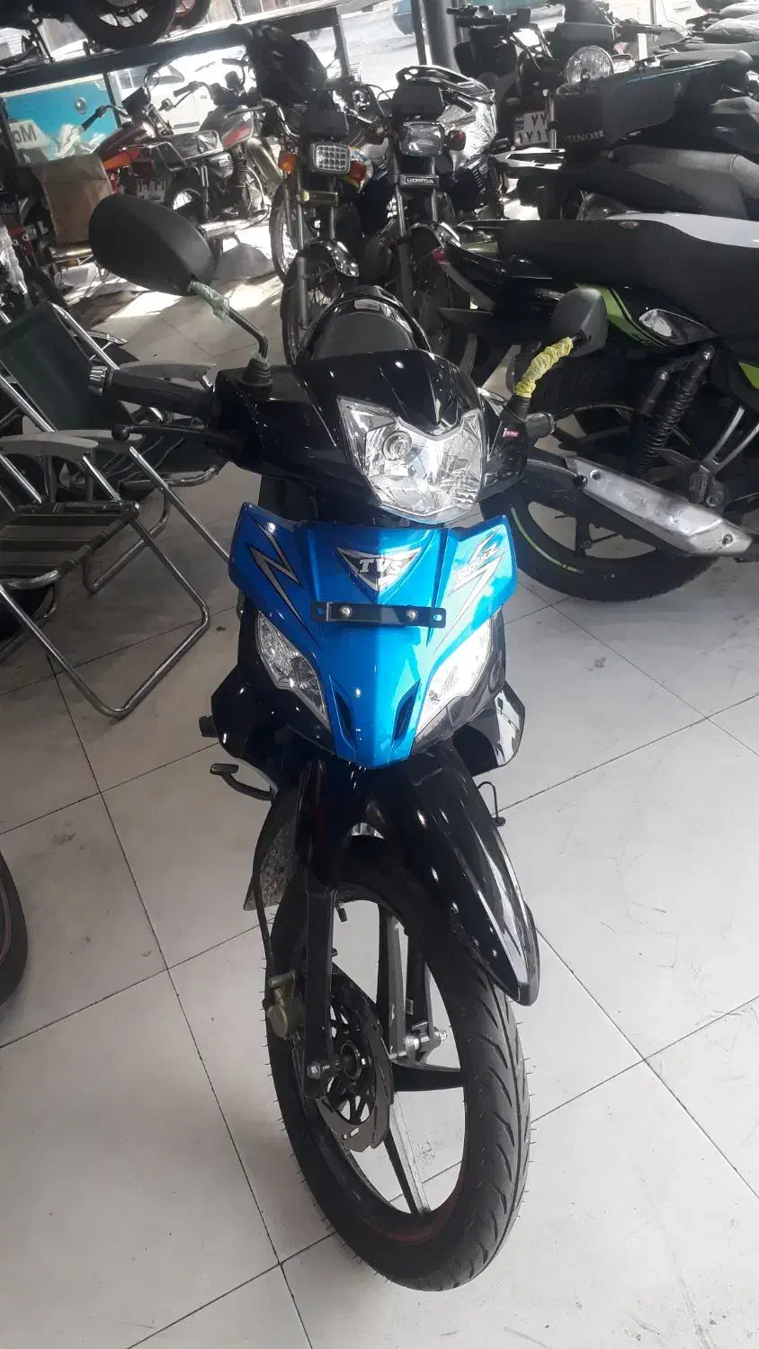 tvsبی کلاج.|موتورسیکلت|مشهد, گاز|دیوار