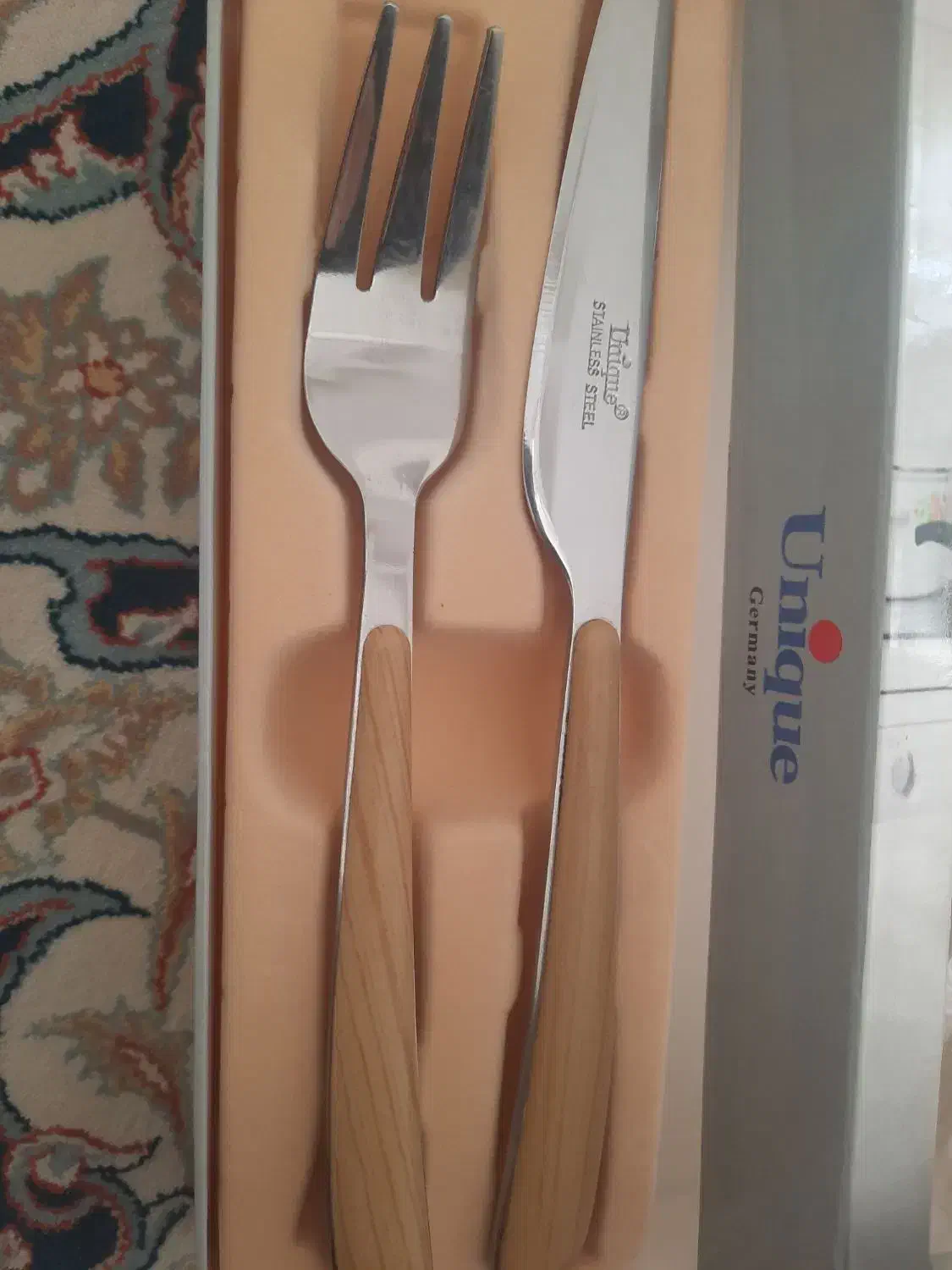 کاردوچنگال یونیک اصل|ظروف سرو و پذیرایی|مشهد, حجاب (شهرک غرب)|دیوار