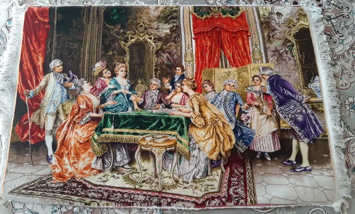 تابلو فرش دست بافت|تابلو فرش|اراک, |دیوار