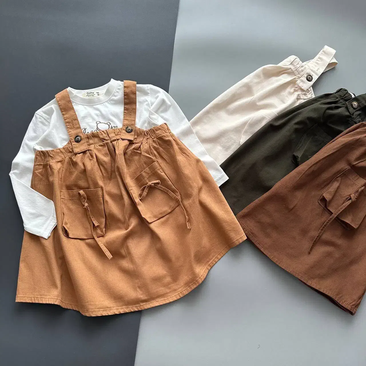 ست سارافون بلوز خاص و باکلاس|کفش و لباس بچه|هشترود, |دیوار