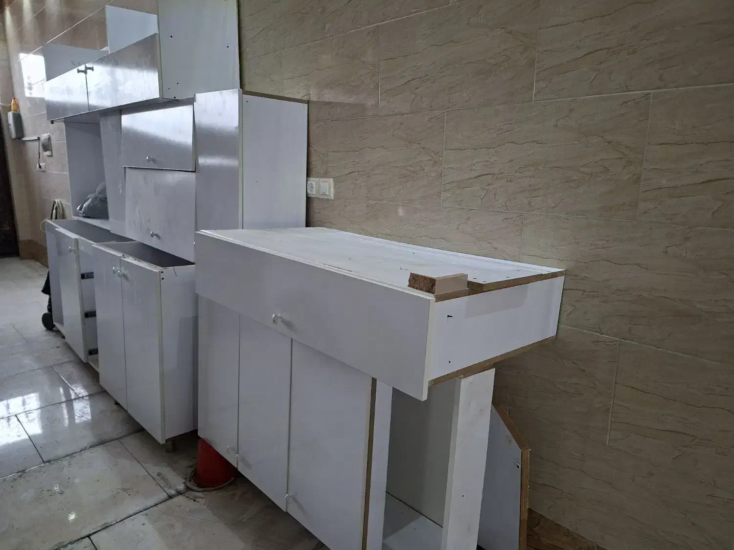 کمد دیواری آشپز خانه|جاکفشی، کمد، دراور|سلماس, |دیوار