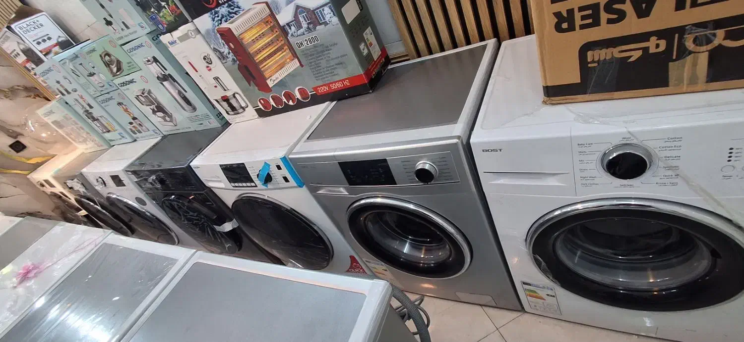 ماشین لباسشویی دوو اسنوا الجی پاکشوما ویترینی|ماشین لباسشویی و خشککن لباس|تهران, جوادیه تهرانپارس|دیوار