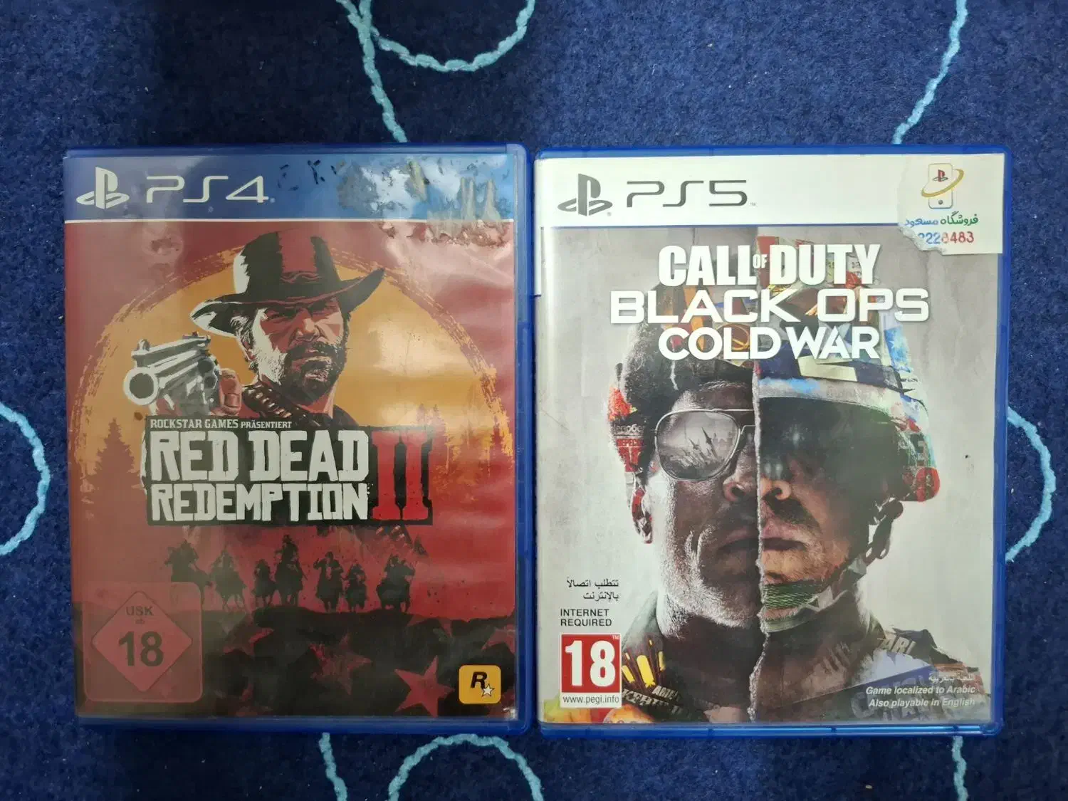 دیسک بازی ردد 2 و کال آف دیوتی کلدوار|کنسول، بازی ویدئویی و آنلاین|مشهد, عامل|دیوار