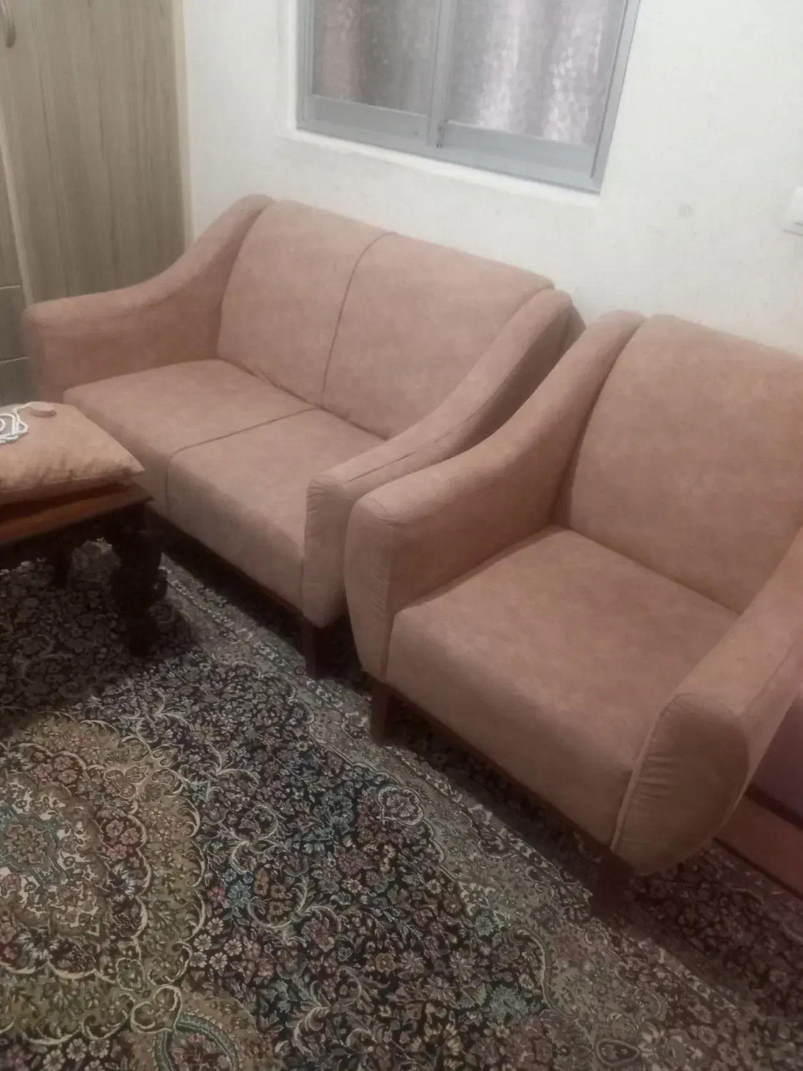 مبل ۷ نفره در حد نو|مبلمان خانگی و میز عسلی|بیجار, |دیوار