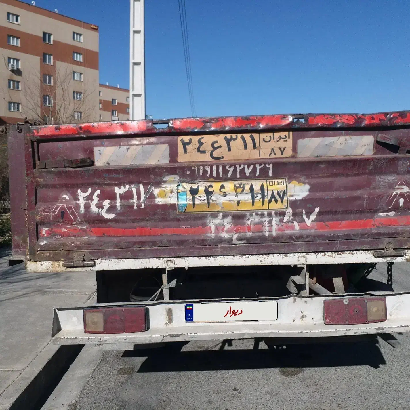 خاور مینی|خودرو سنگین|اندیشه, پرنیان|دیوار