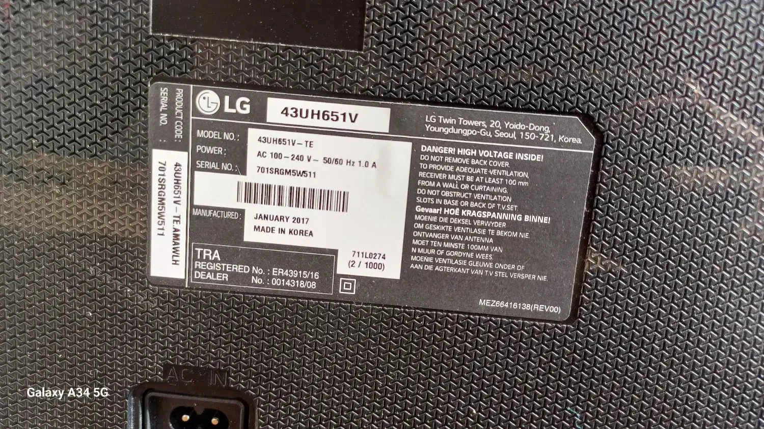 ال ای دی صفحه شکسته|تلویزیون و پروژکتور|شاندیز, |دیوار