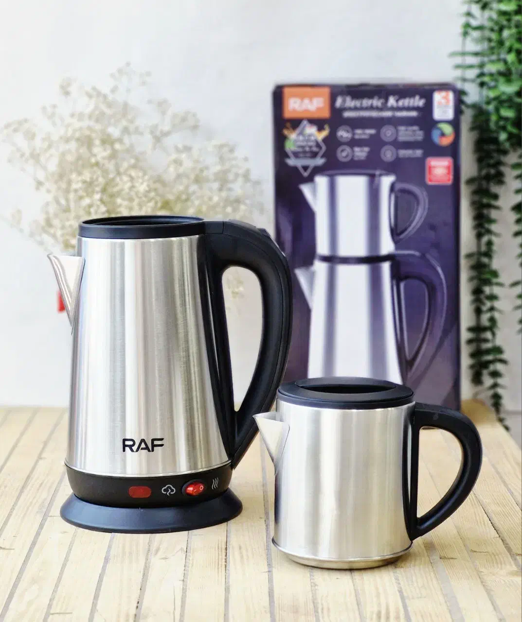 چای ساز راف تمام استیل/چایساز RAF مدل7965|سماور، چای‌ساز، قهوه‌ساز|تهران, امین حضور|دیوار