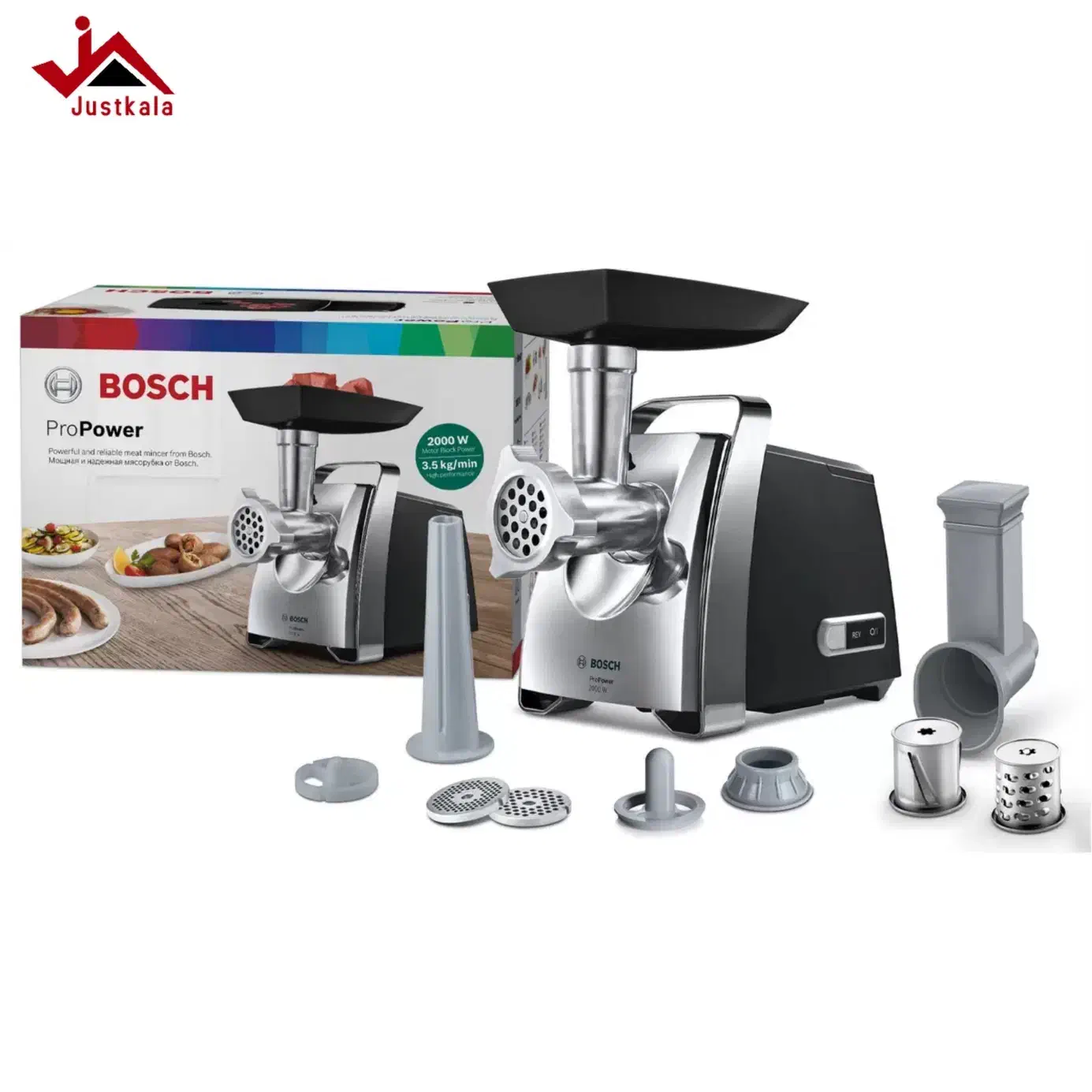 چرخ گوشت همه کاره بوش اصل مدل MFW67440|خردکن، آسیاب، غذاساز|دلوار, |دیوار