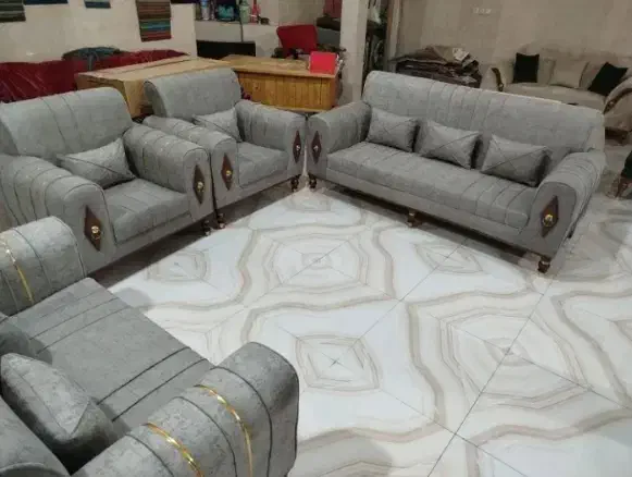 مبل راحتی (چسترفیلد هفت نفره)|مبلمان خانگی و میز عسلی|املش, |دیوار