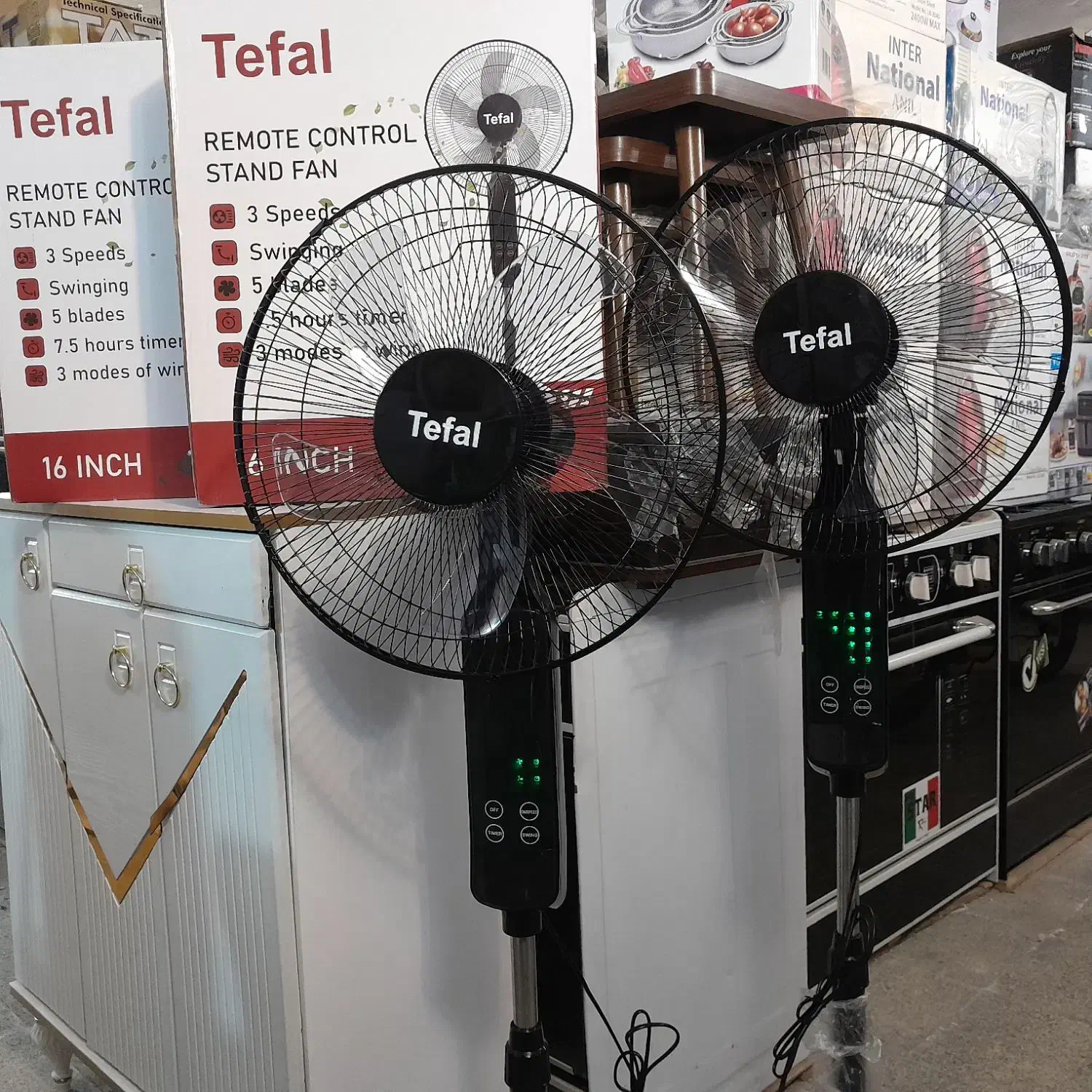 پنکه ایستاده تفال|پنکه و تصفیه‌کنندهٔ هوا|شوشتر, |دیوار