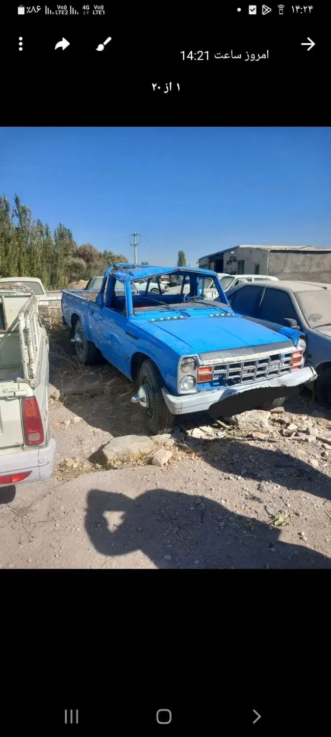 کامیونت ون نیسان فرسوده تناژ۳۸۰۰|خودرو سواری و وانت|تبریز, |دیوار