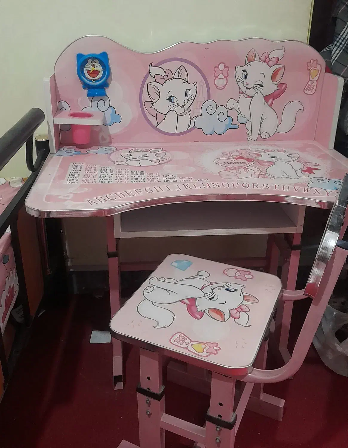 میز تحریر دخترانه|تخت و صندلی بچه|نورآباد ممسنی, |دیوار