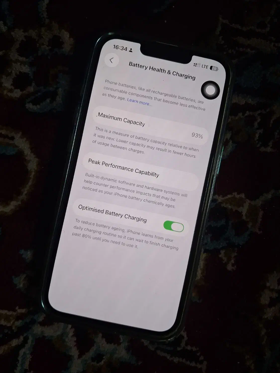 ایفون۱۳ نرمال درحد اک پلمپ|موبایل|ساوه, |دیوار