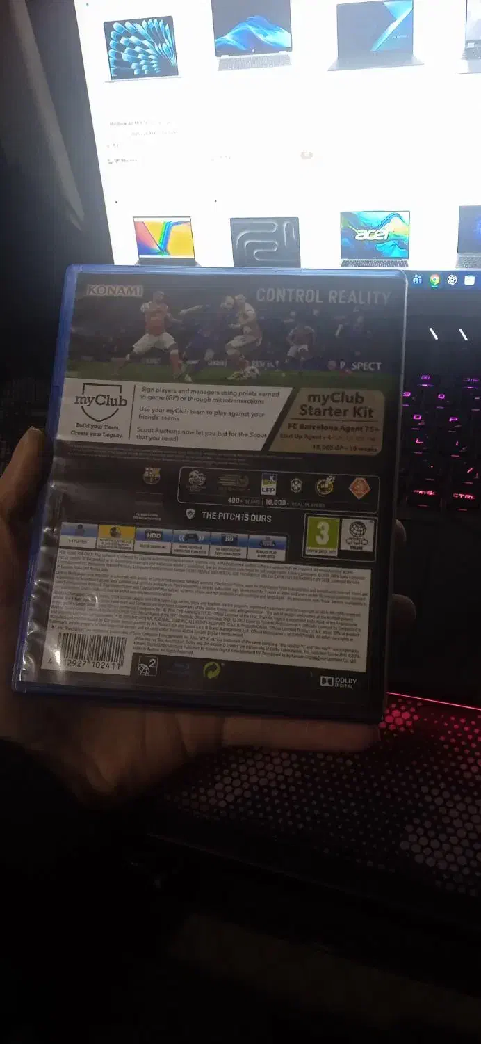 بازی pes 17 برای کنسول ps4|کنسول، بازی ویدئویی و آنلاین|رشت, منظریه|دیوار