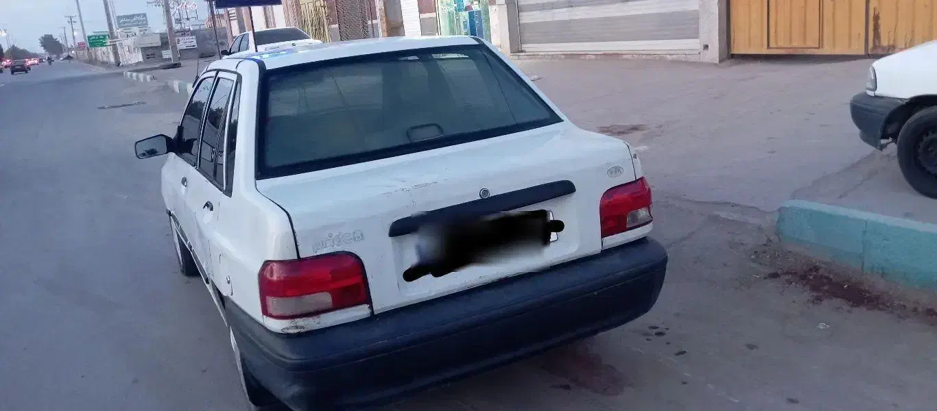 پراید سفید|خودرو سواری و وانت|یزد, |دیوار