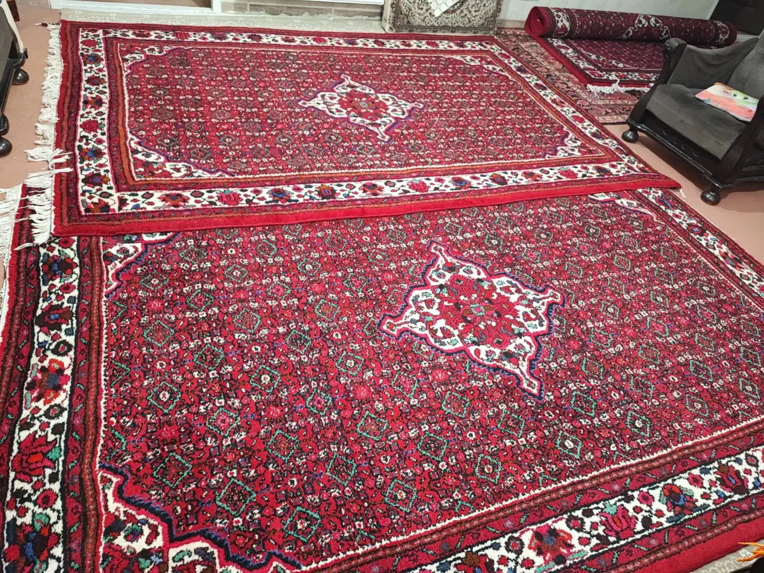 فرش ازندریان|فرش|همدان, |دیوار