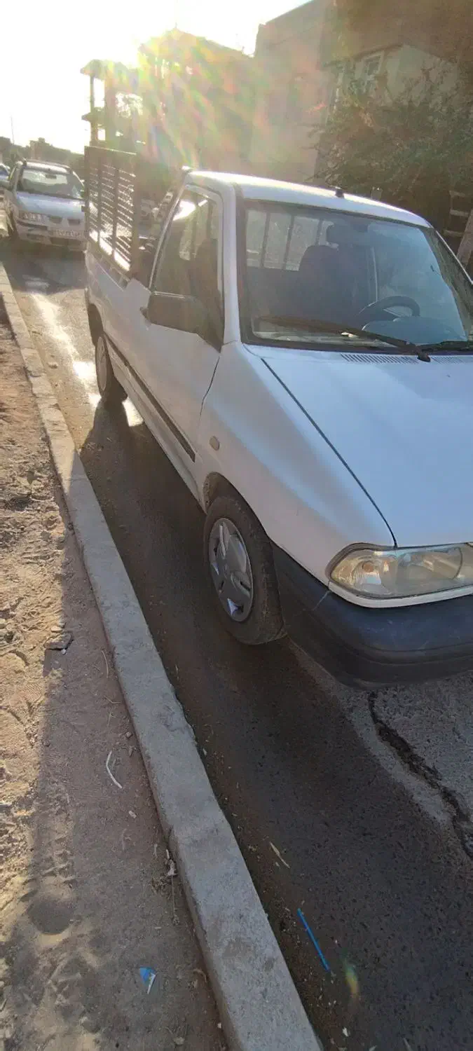 وانت پراید معاوضه با سواری|خودرو سواری و وانت|یزد, |دیوار