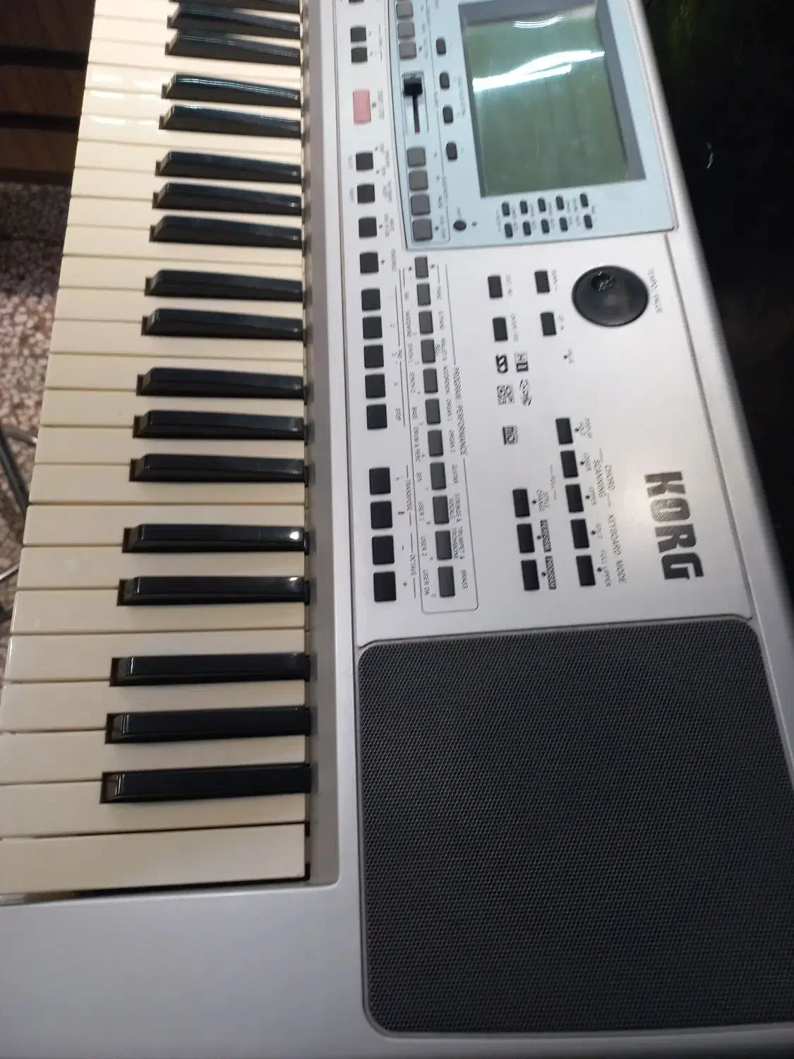 ارگ pa50تبدیل به 80|پیانو، کیبورد، آکاردئون|ابریشم, |دیوار