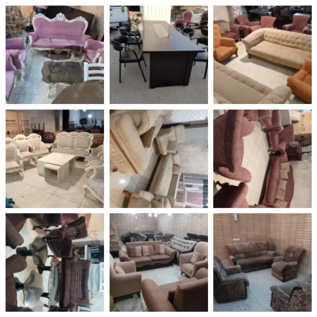 حراج مبل وجلومبلی|مبلمان خانگی و میز عسلی|اصفهان, تیران|دیوار