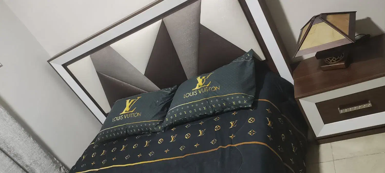 سرویس تختخواب دونفره با متعلقات|تخت و سرویس خواب|اهواز, گلستان|دیوار