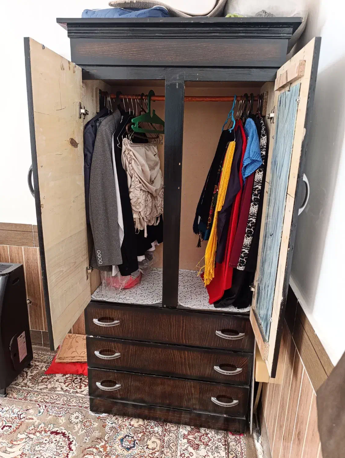 کمدلباس سالم مرتب|جاکفشی، کمد، دراور|تربتحیدریه, داروپخش|دیوار