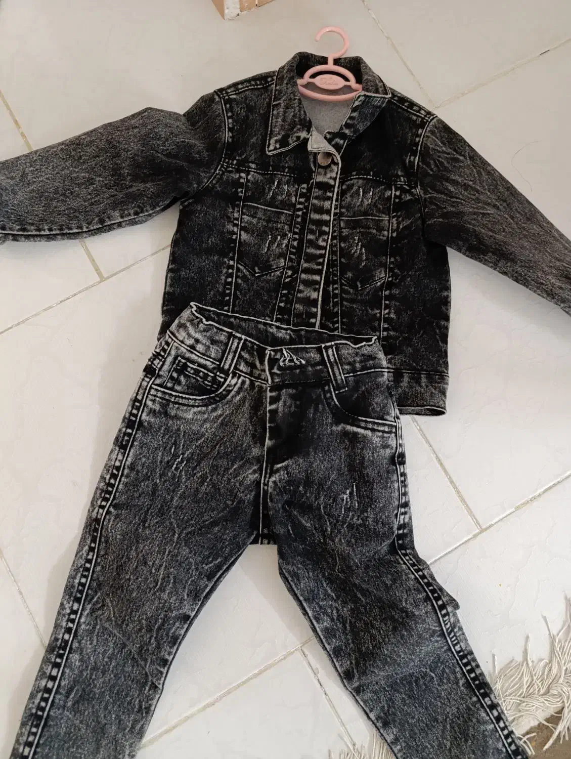 کت و شلوار جین بچگانه|کفش و لباس بچه|بروجرد, |دیوار