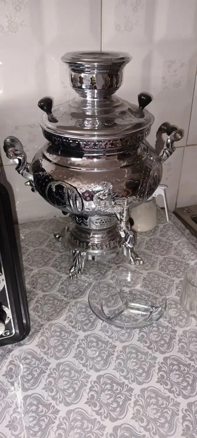 سماور نو تا حالا استفاده نشوده|سماور، چایساز، قهوهساز|ری, شهادت|دیوار