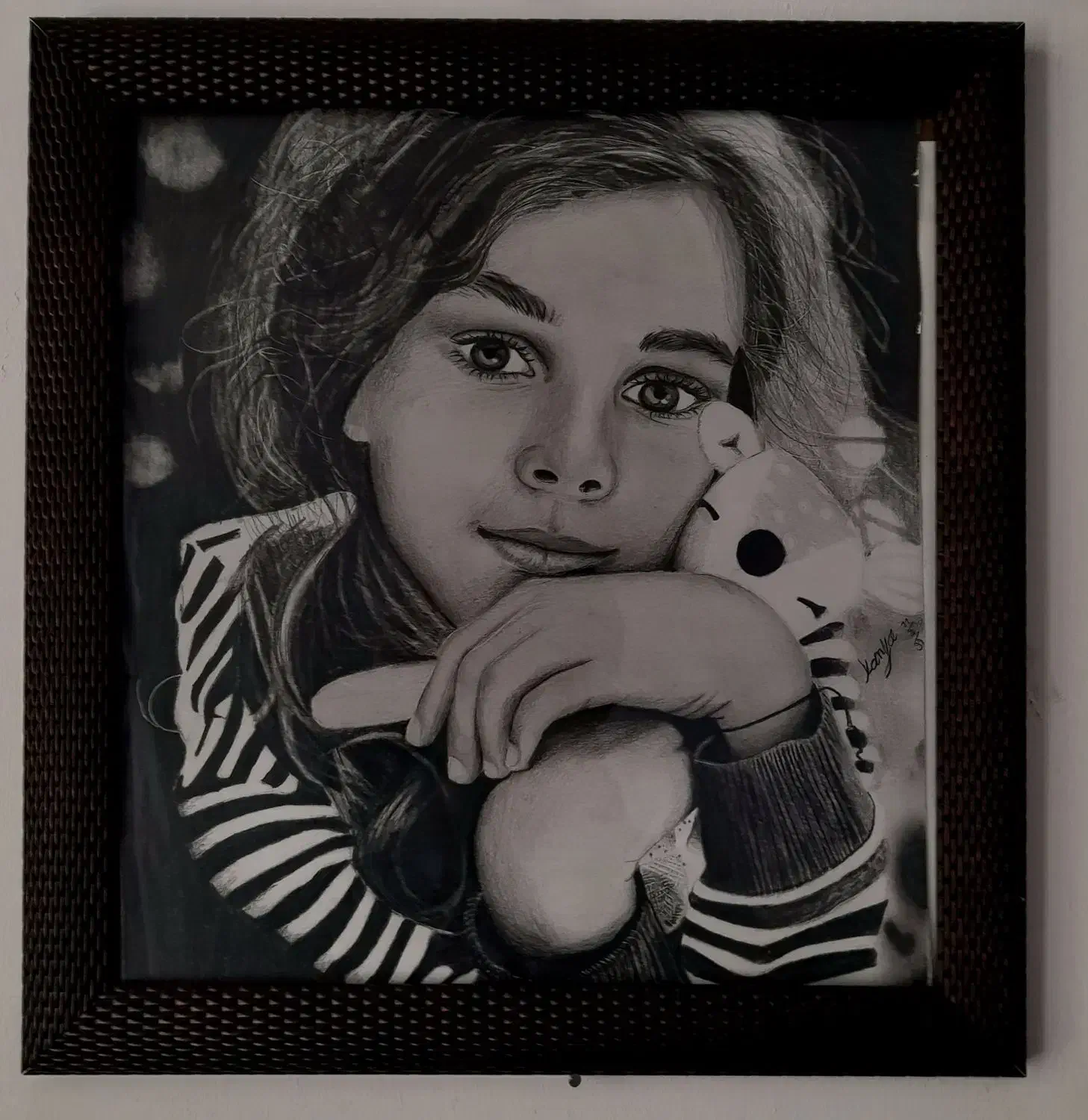 طراحی سیاهقلم دستساز|تابلو، نقاشی، عکس|پاوه, |دیوار